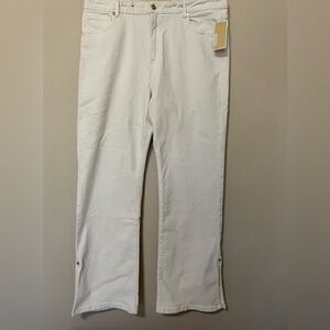 Michael Kors Bone Colored Denim Pants